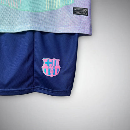 FC Barcelona "Dreamwave" Premium Kids Size Kit from FootballPrestige.com - Premium Football Kits