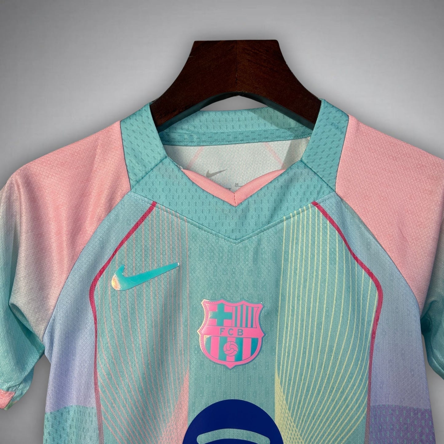FC Barcelona "Dreamwave" Premium Kids Size Kit from FootballPrestige.com - Premium Football Kits