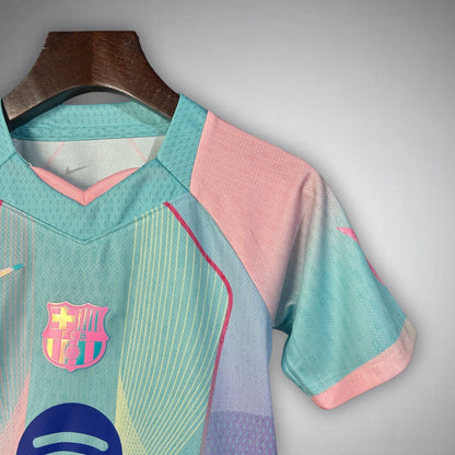 FC Barcelona "Dreamwave" Premium Kids Size Kit from FootballPrestige.com - Premium Football Kits