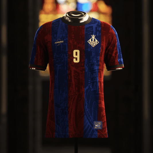 FC Barcelona "El Pistolero" Premium Kit from FootballPrestige.club - Premium Football Kits
