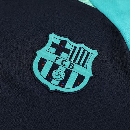 FC Barcelona "Gemstone" Premium Kids Size Tracksuit from FootballPrestige.com - Premium Football Kits