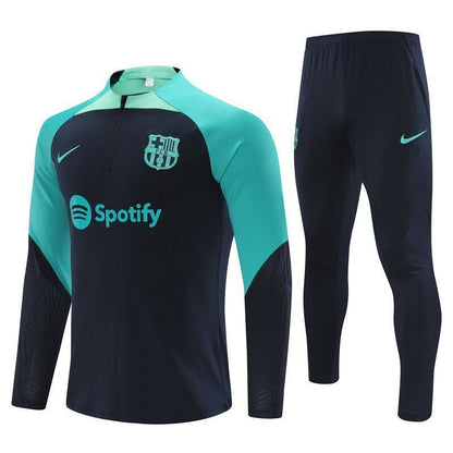 FC Barcelona "Gemstone" Premium Kids Size Tracksuit from FootballPrestige.com - Premium Football Kits