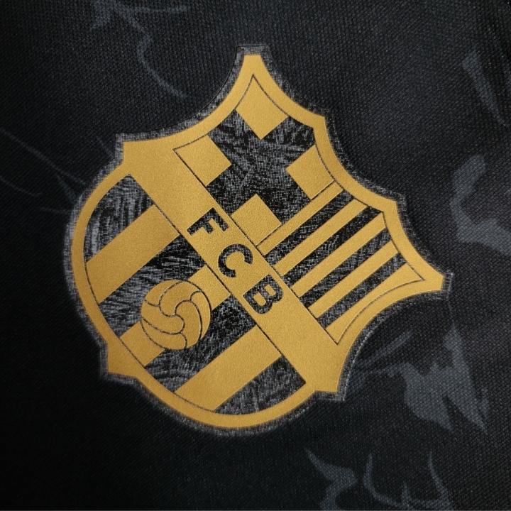 FC Barcelona "Golden Knight" Premium Kit from FootballPrestige.shop - Premium Concept kits