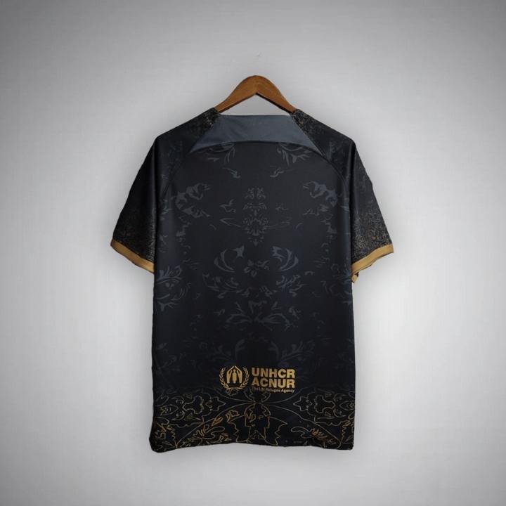 FC Barcelona "Golden Knight" Premium Kit from FootballPrestige.shop - Premium Concept kits