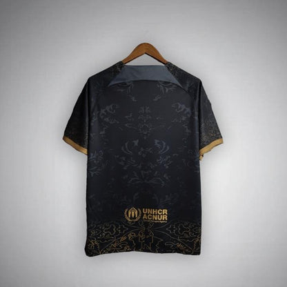 FC Barcelona "Golden Knight" Premium Kit from FootballPrestige.shop - Premium Concept kits