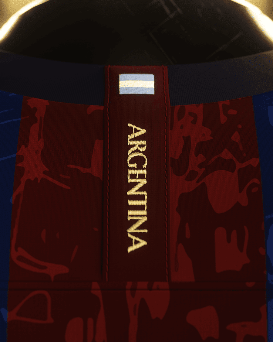 FC Barcelona "La Pulga" Premium Kit from FootballPrestige.club - Premium Football Kits