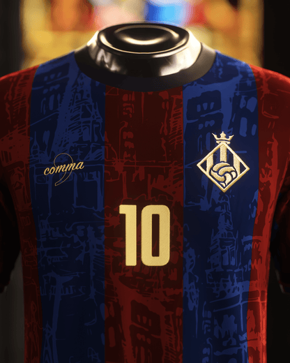 FC Barcelona "La Pulga" Premium Kit from FootballPrestige.com - Premium Football Kits