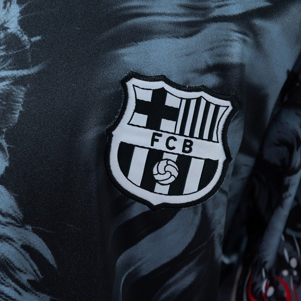 FC Barcelona "Lionheart" Premium Kids Size Kit from FootballPrestige.club - Premium Football Kits