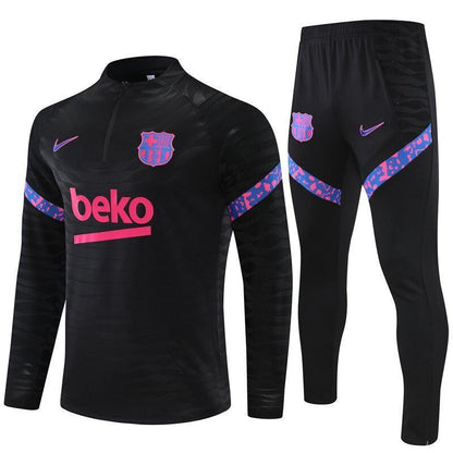 FC Barcelona "Marble Fade" Premium Kids Size Tracksuit from FootballPrestige.com - Premium Football Kits