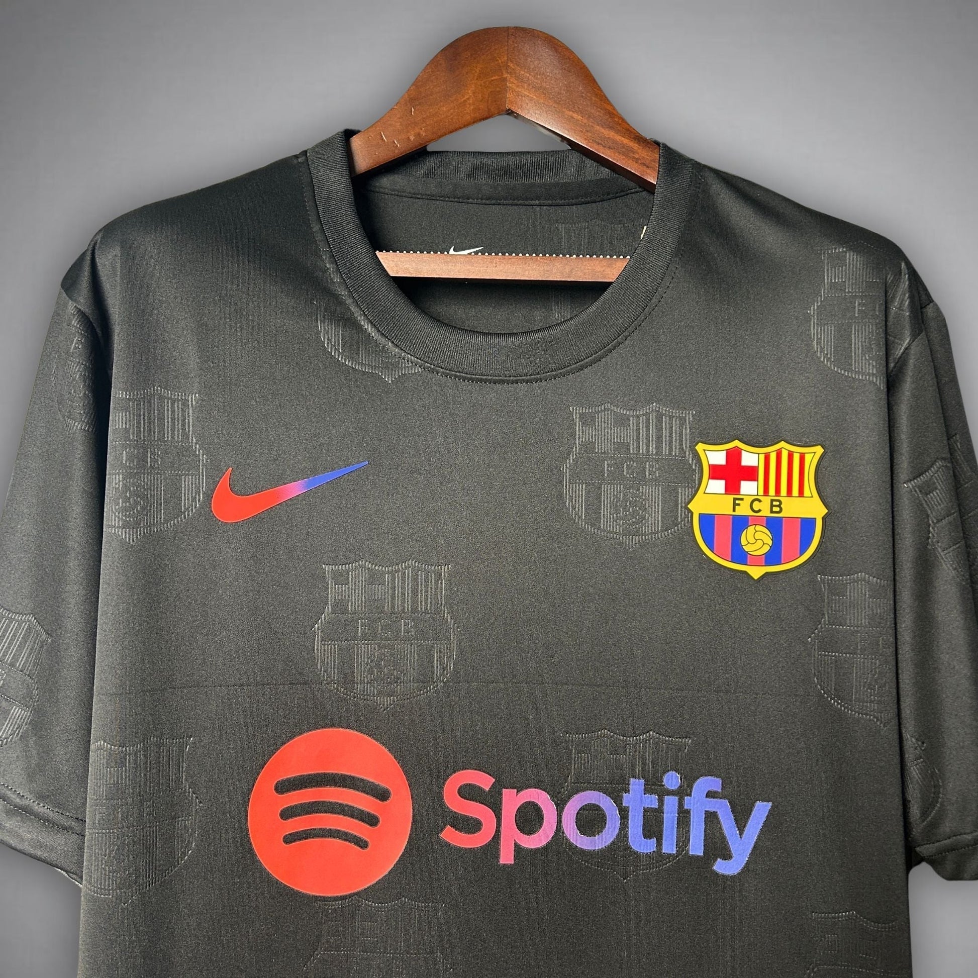 FC Barcelona "Noir Camp" Premium Kit from FootballPrestige.com - Premium Football Kits