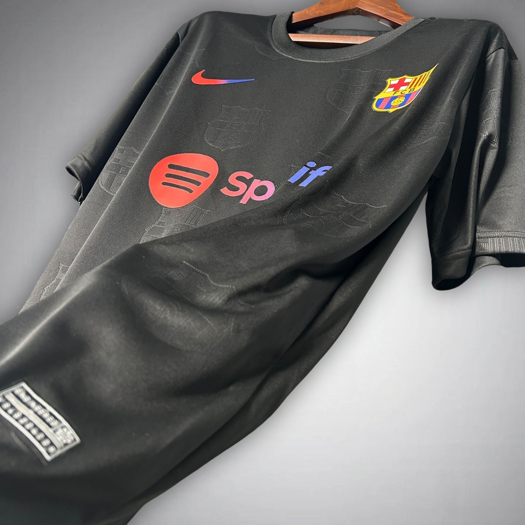 FC Barcelona "Noir Camp" Premium Kit from FootballPrestige.club - Premium Football Kits