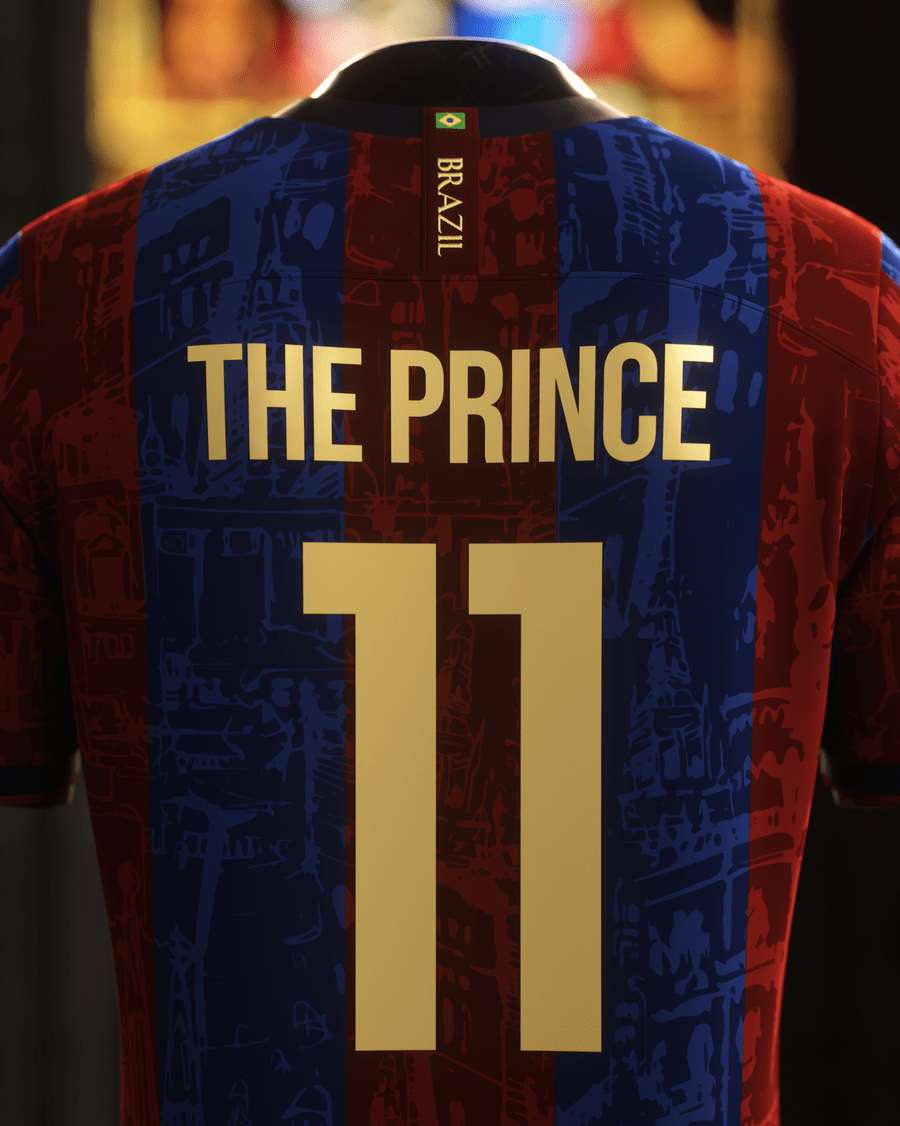 FC Barcelona "The Prince" Premium Kit from FootballPrestige.com - Premium Football Kits