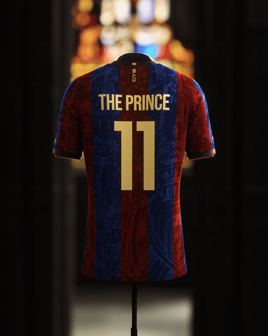 FC Barcelona "The Prince" Premium Kit from FootballPrestige.club - Premium Football Kits