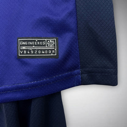 FC Barcelona x Cactus Jack Home Kids Size Kit from FootballPrestige.com - Premium Football Kits