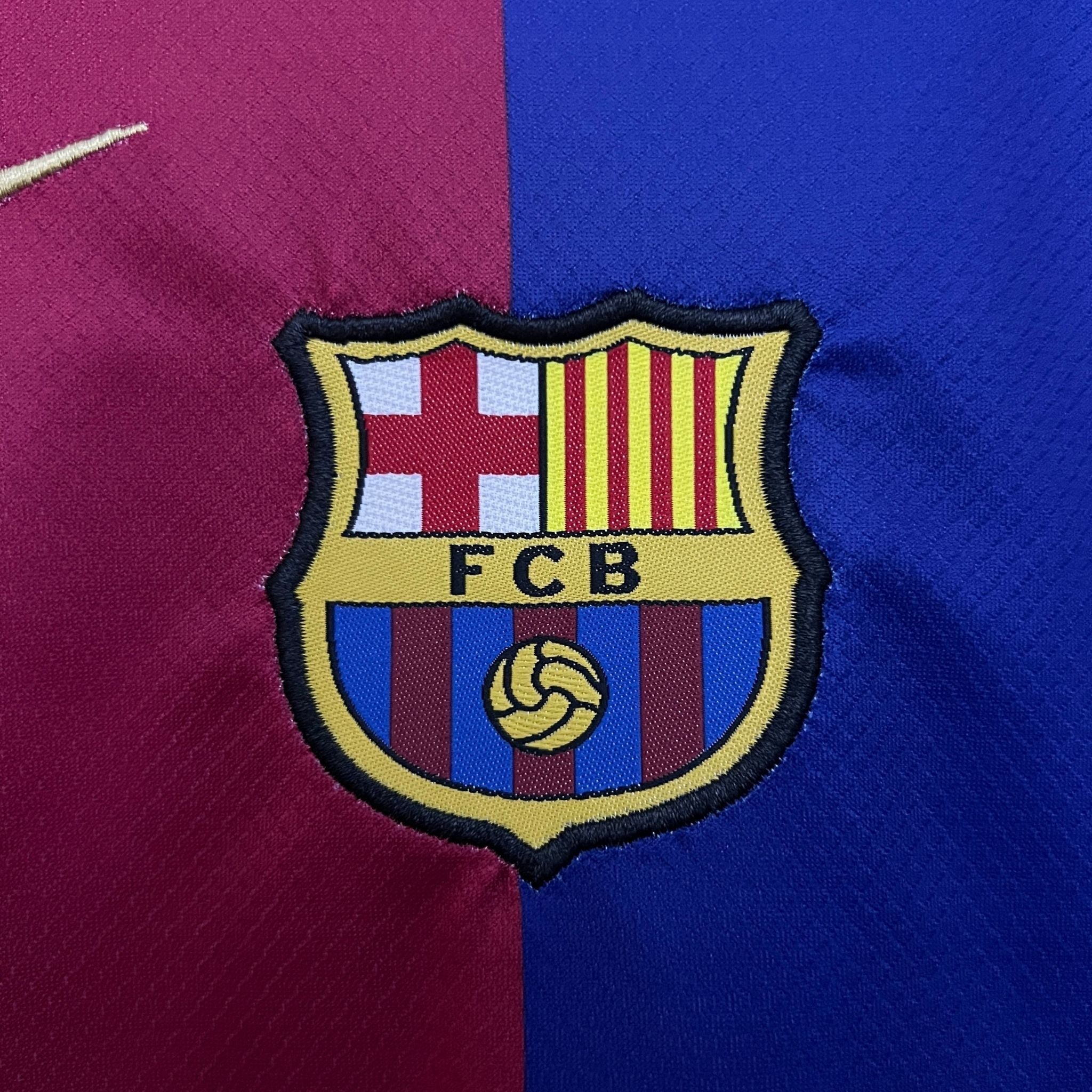 FC Barcelona x Cactus Jack Home Kids Size Kit from FootballPrestige.club - Premium Football Kits