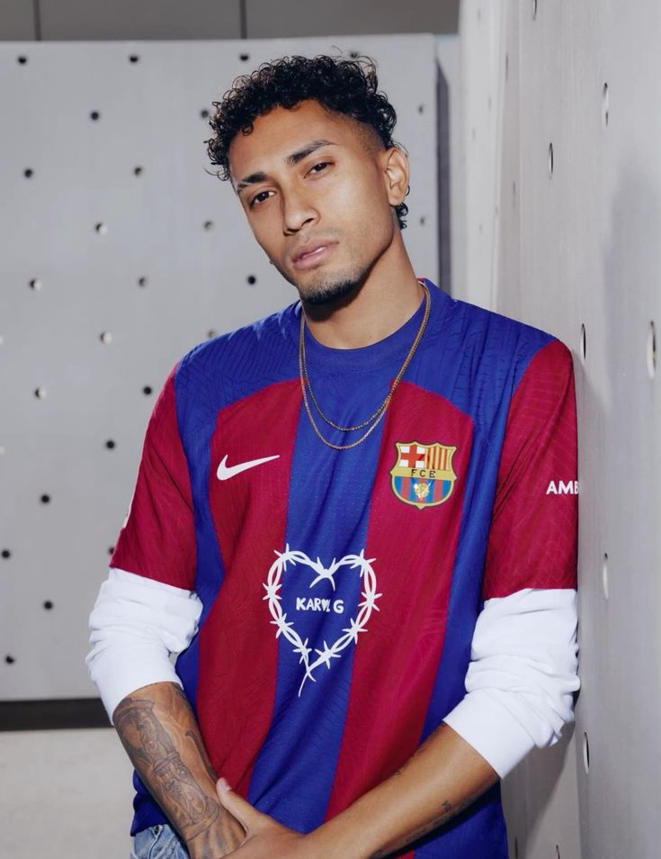 FC Barcelona x Karol G Limited Edition Home Kit from FootballPrestige.club - Premium Football Kits