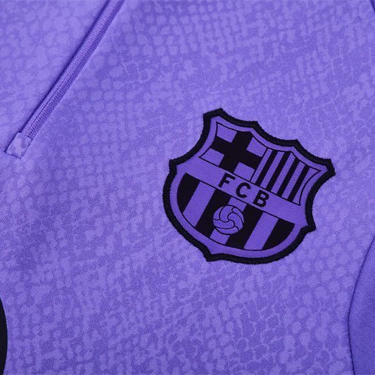 FC Barcelona x Mamba Premium Tracksuit from FootballPrestige.com - Premium Football Kits