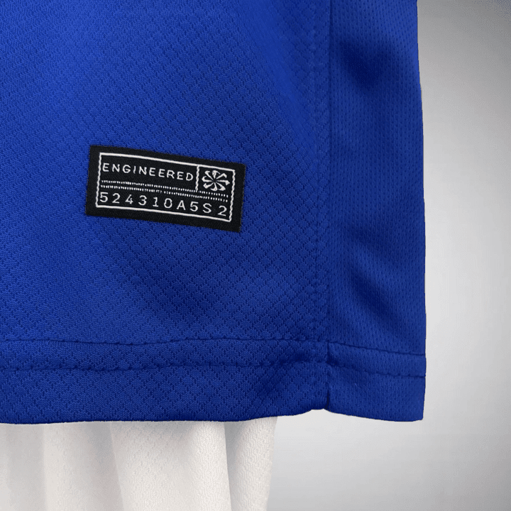France 2024 Home Kids Size Kit from FootballPrestige.club - Premium Football Kits