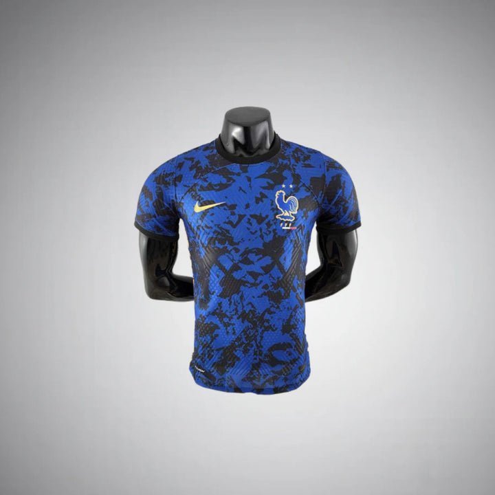 France "Bleu Nuit Éclatant" Premium Kit from FootballPrestige.com - Premium Football Kits
