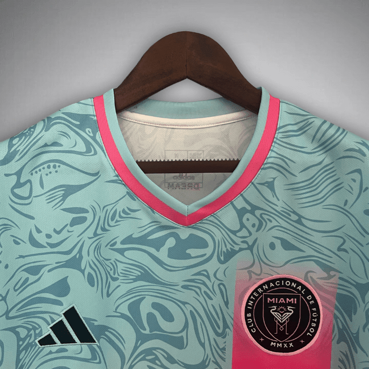 Inter Miami "Miami Beach" Premium Kit from FootballPrestige.com - Premium Football Kits