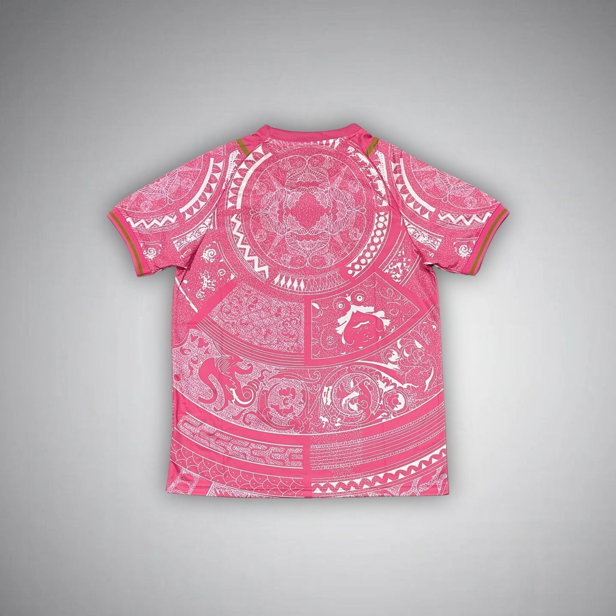 Italy "Stili di Roma" Premium Pink Kit from FootballPrestige.club - Premium Football Kits