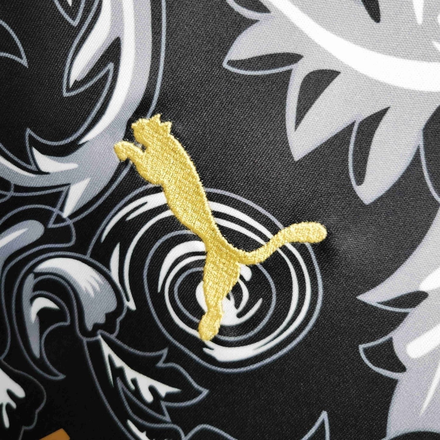 Italy "Versace" Premium Black Kit from FootballPrestige.com - Premium Football Kits