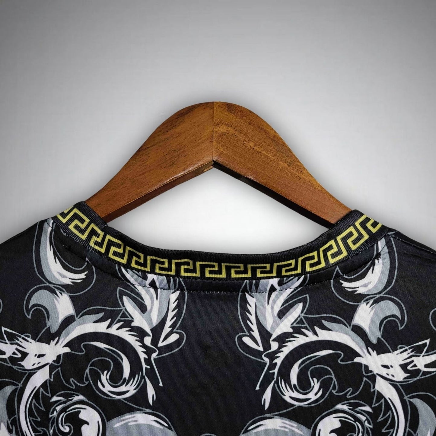 Italy "Versace" Premium Black Kit from FootballPrestige.com - Premium Football Kits