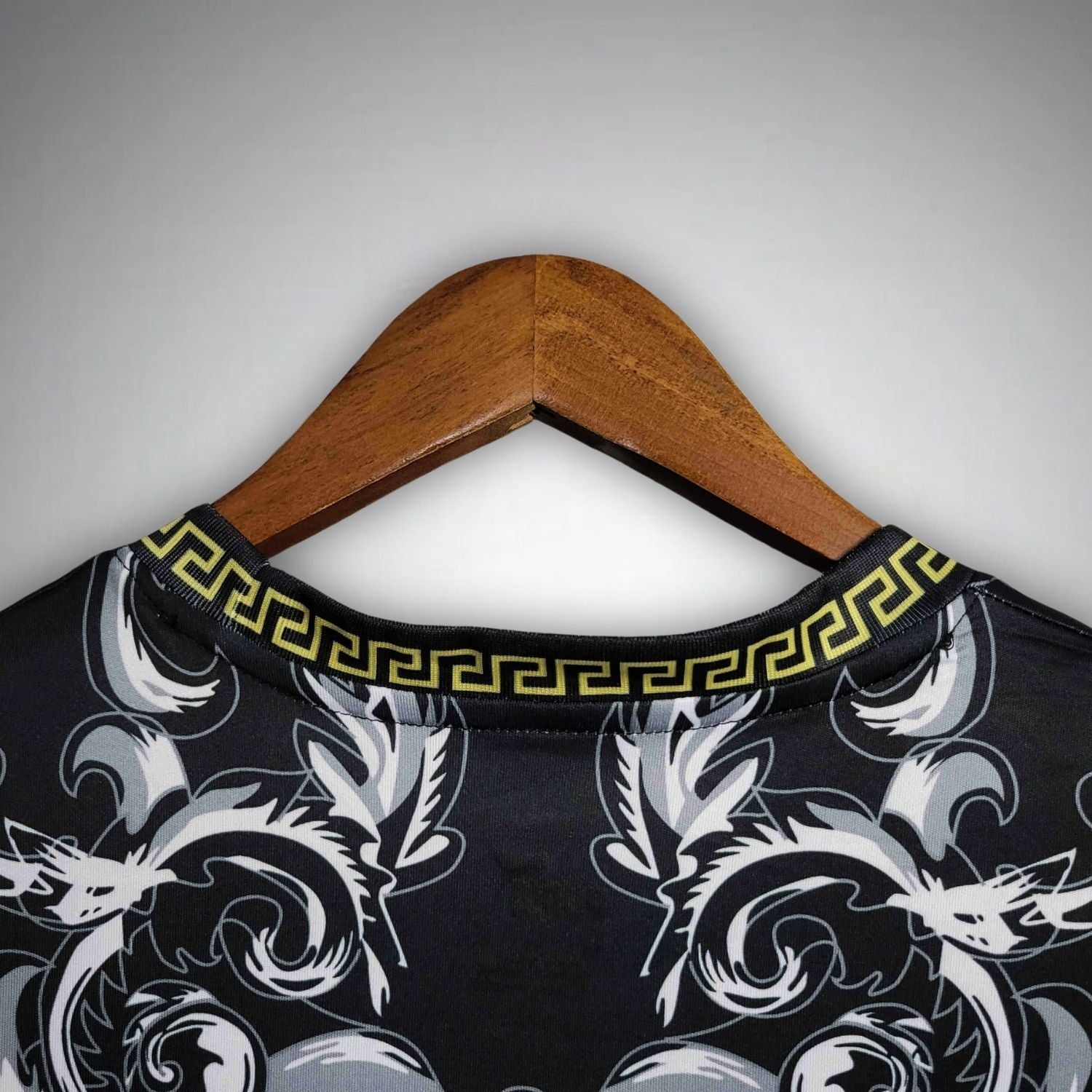 Italy "Versace" Premium Black Kit from FootballPrestige.com - Premium Football Kits
