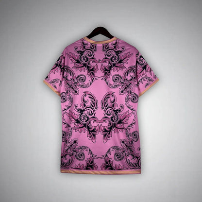 Italy "Versace" Premium Pink Kit from FootballPrestige.com - Premium Football Kits