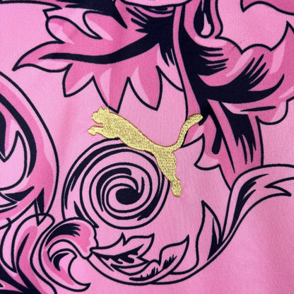 Italy "Versace" Premium Pink Kit from FootballPrestige.com - Premium Football Kits