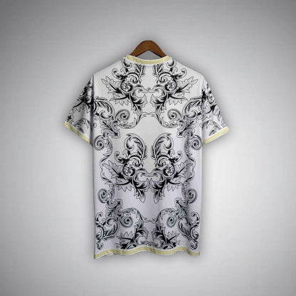 Italy "Versace" Premium White Kit from FootballPrestige.com - Premium Football Kits