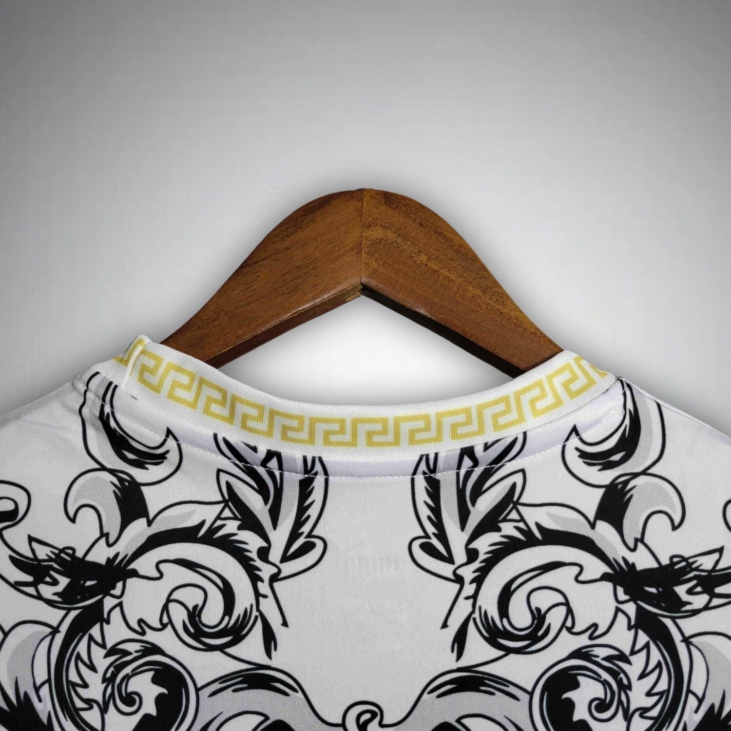 Italy "Versace" Premium White Kit from FootballPrestige.club - Premium Football Kits