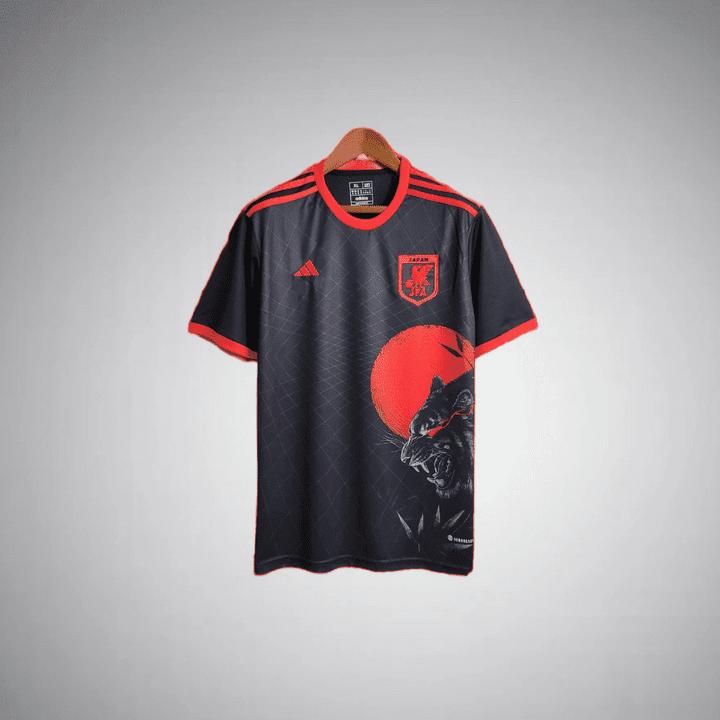 Japan "Crimson Eclipse" Premium Kit from FootballPrestige.club - Premium Football Kits