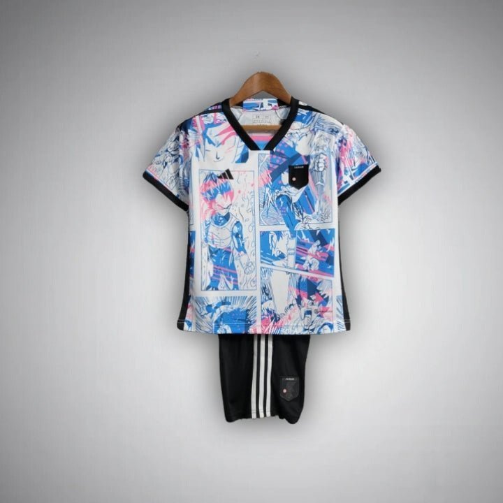 Japan "Dragon Ball" Premium Kids Size Kit from FootballPrestige.club - Premium Football Kits