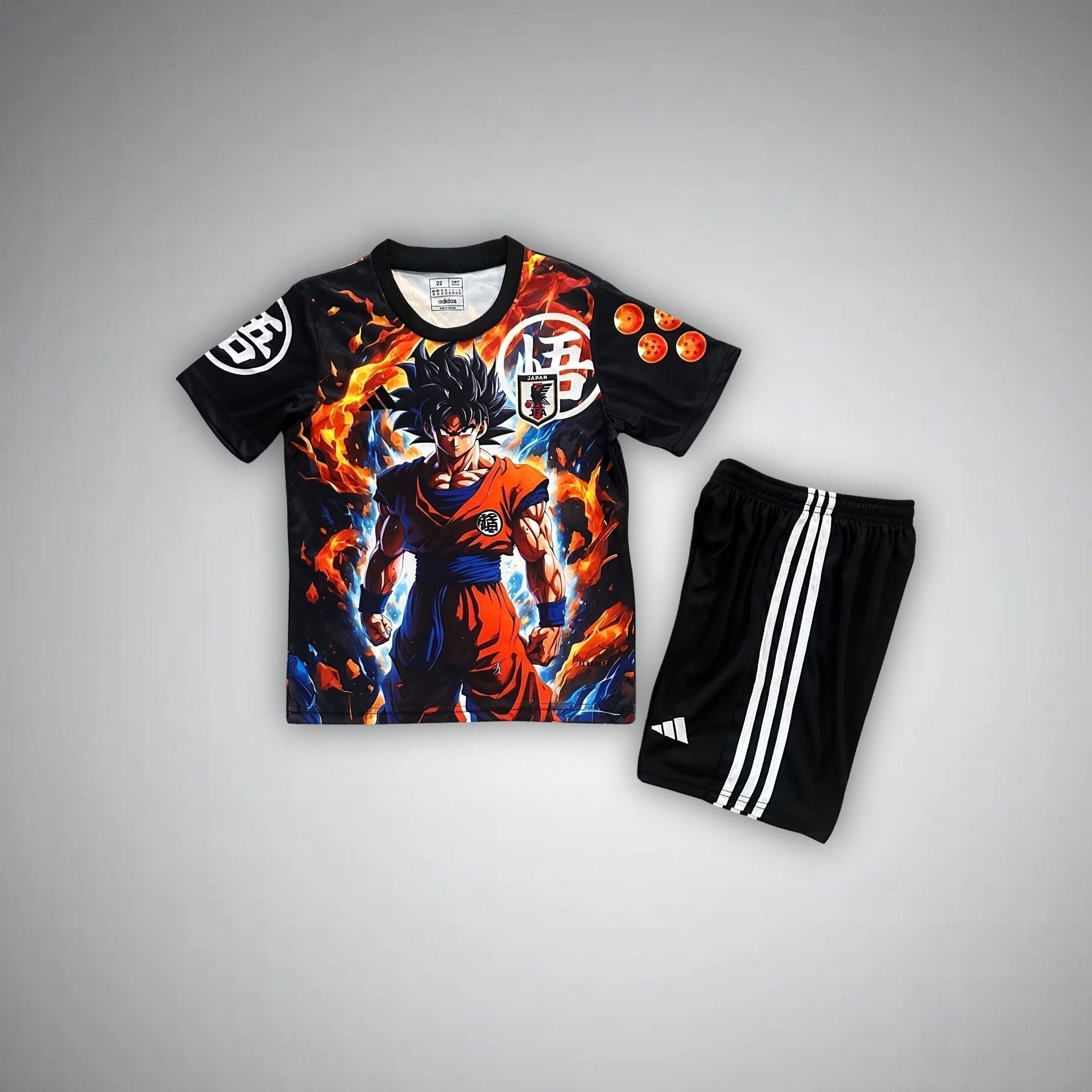 Japan "Dragon Ball Z" Premium Kids Size Kit from FootballPrestige.club - Premium Football Kits