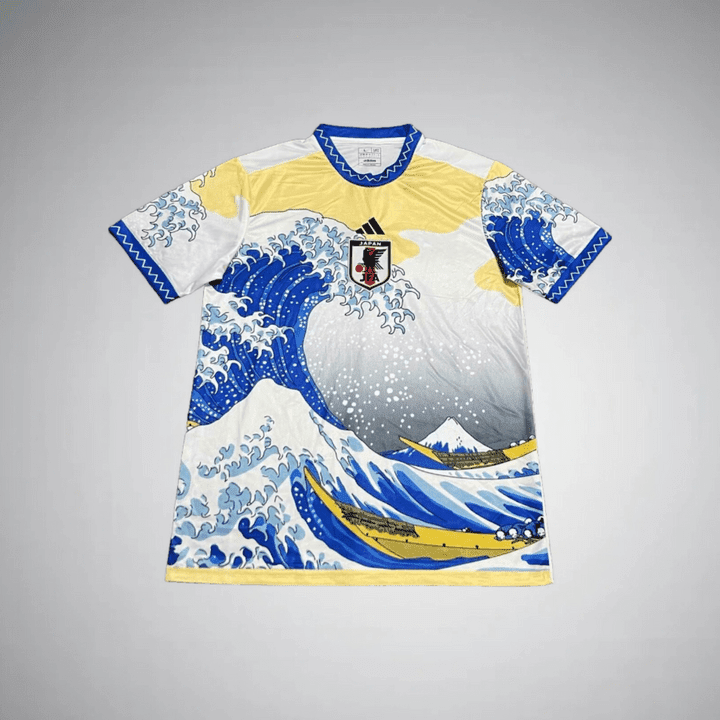 Japan "Hokusai Wave" Premium Kit from FootballPrestige.com - Premium Football Kits