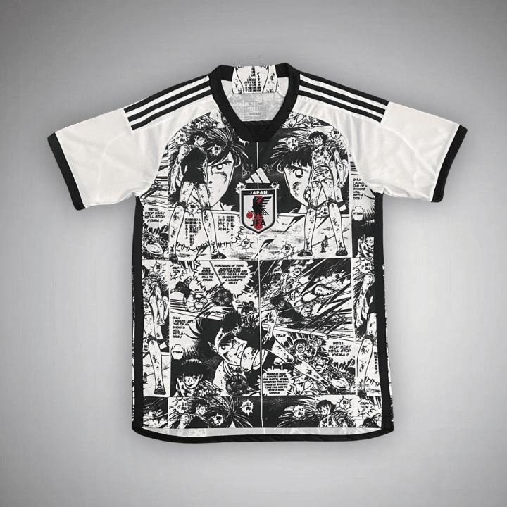 Japan "Manga Montage" Premium Kit from FootballPrestige.club - Premium Football Kits