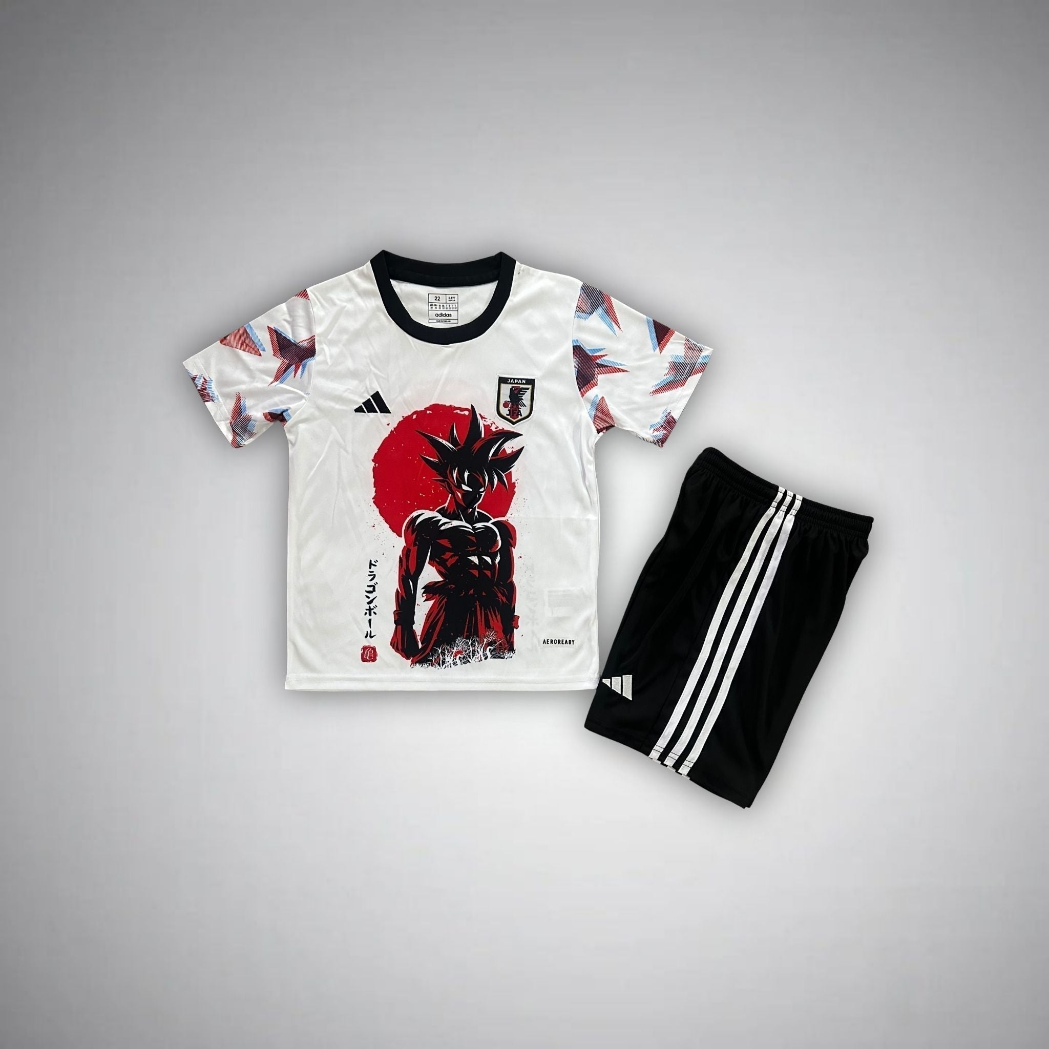 Japan "Mini Goku" Premium Kids Size Kit from FootballPrestige.club - Premium Football Kits