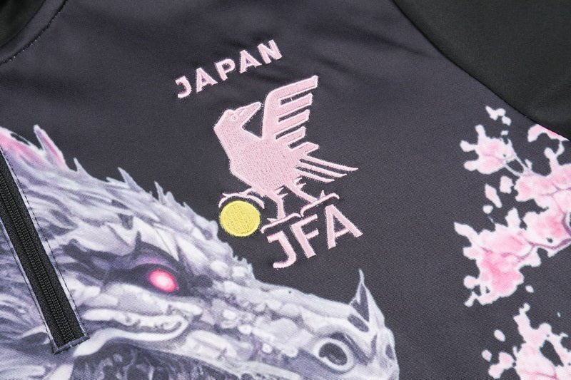 Japan "Sakura Dragon" Tracksuit from FootballPrestige.club - Premium Football Kits