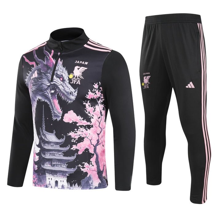 Japan "Sakura Dragon" Tracksuit from FootballPrestige.club - Premium Football Kits