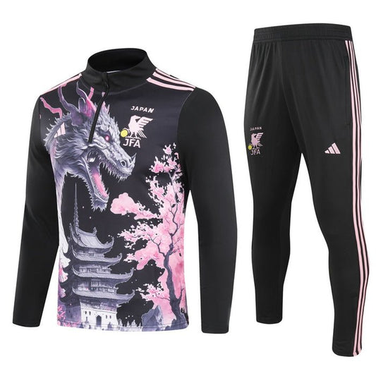 Japan "Sakura Dragon" Tracksuit from FootballPrestige.com - Premium Football Kits