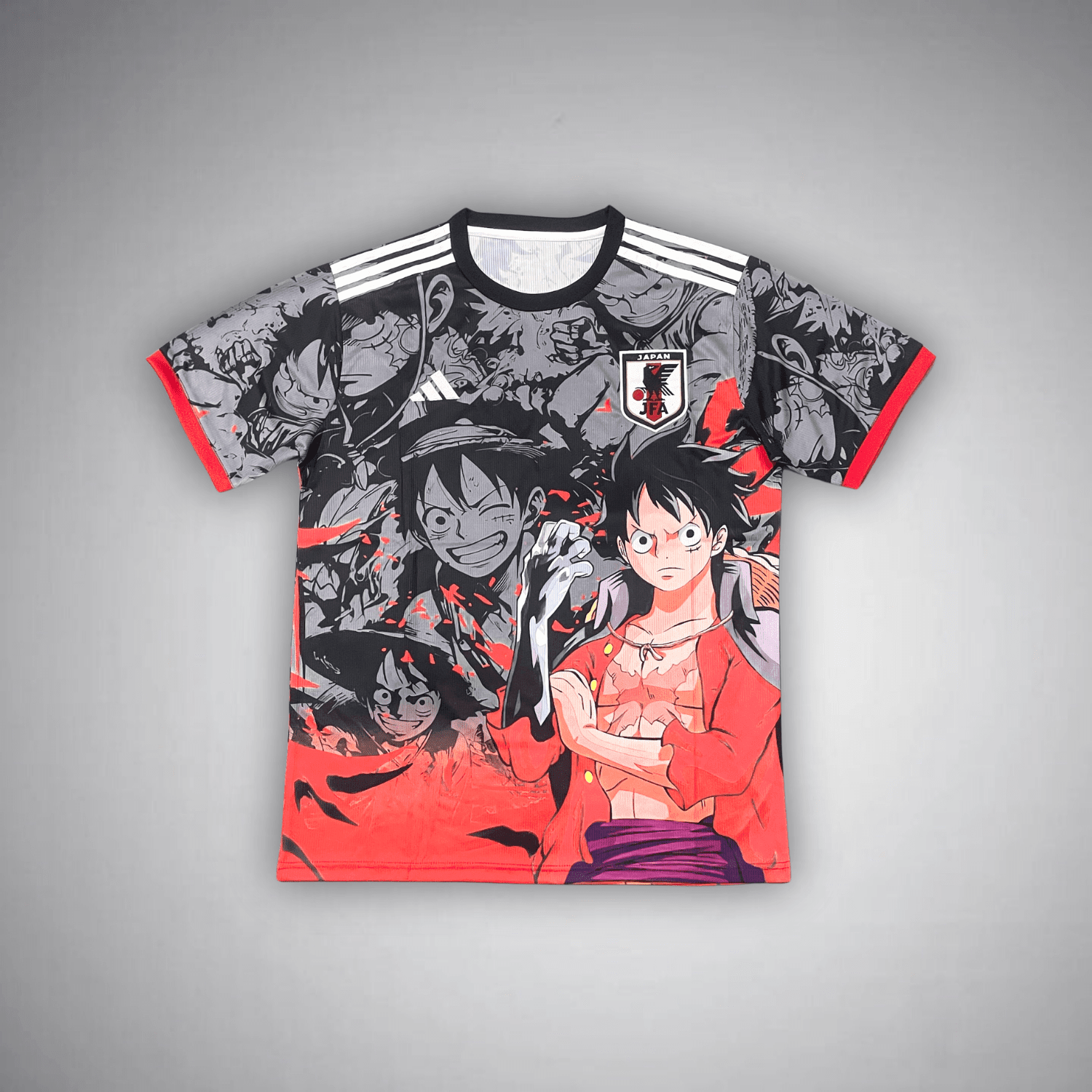 Japan "Straw Hat Luffy" Premium Kit from FootballPrestige.club - Premium Football Kits
