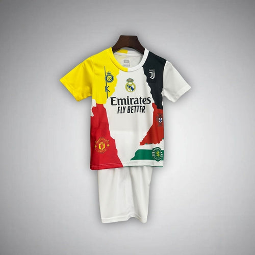Legendary "Ronaldo" Premium Kids Size Kit from FootballPrestige.com - Premium Football Kits