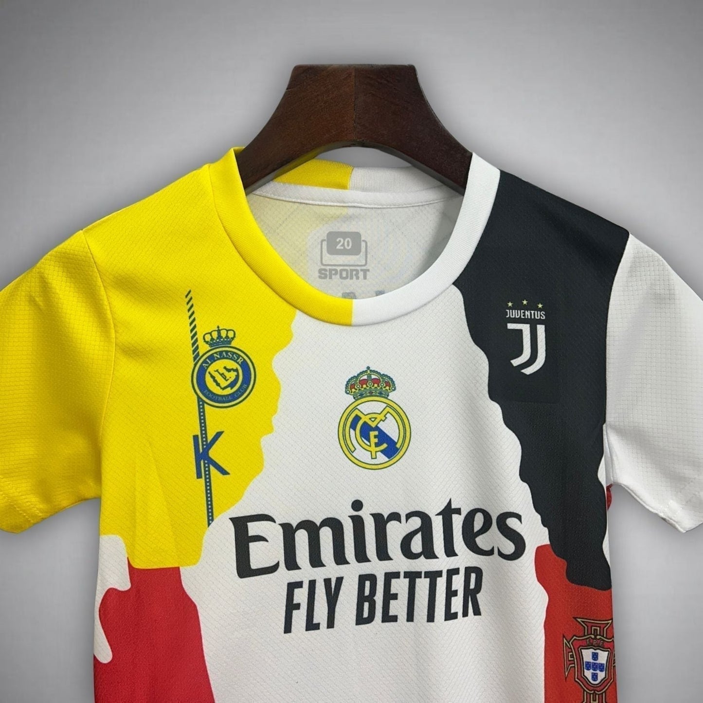 Legendary "Ronaldo" Premium Kids Size Kit from FootballPrestige.com - Premium Football Kits