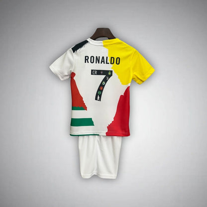 Legendary "Ronaldo" Premium Kids Size Kit from FootballPrestige.com - Premium Football Kits