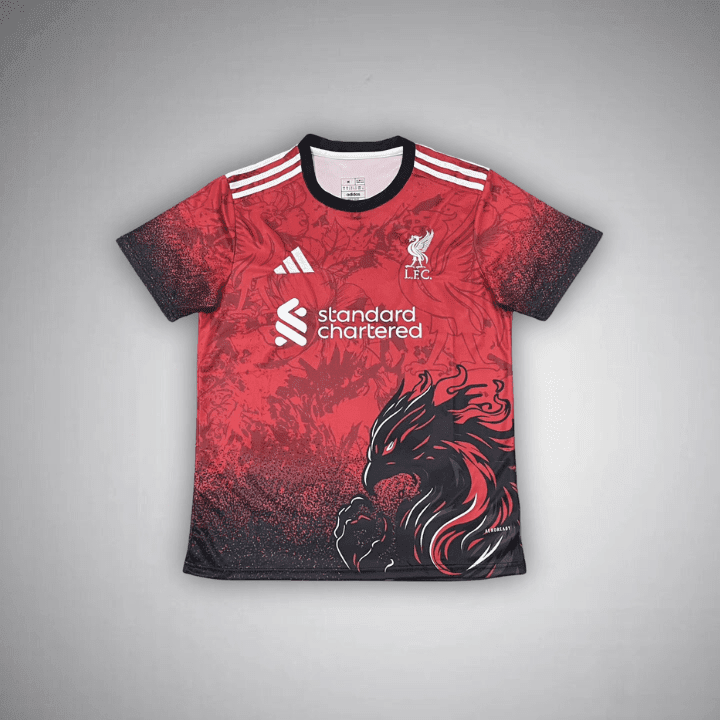 Liverpool "Crowned Eagle" Premium Kit from FootballPrestige.com - Premium Football Kits