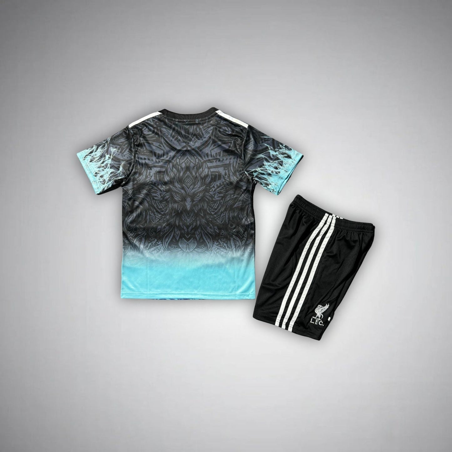Liverpool "Ocean Phoenix" Premium Kids Size Kit from FootballPrestige.com - Premium Football Kits
