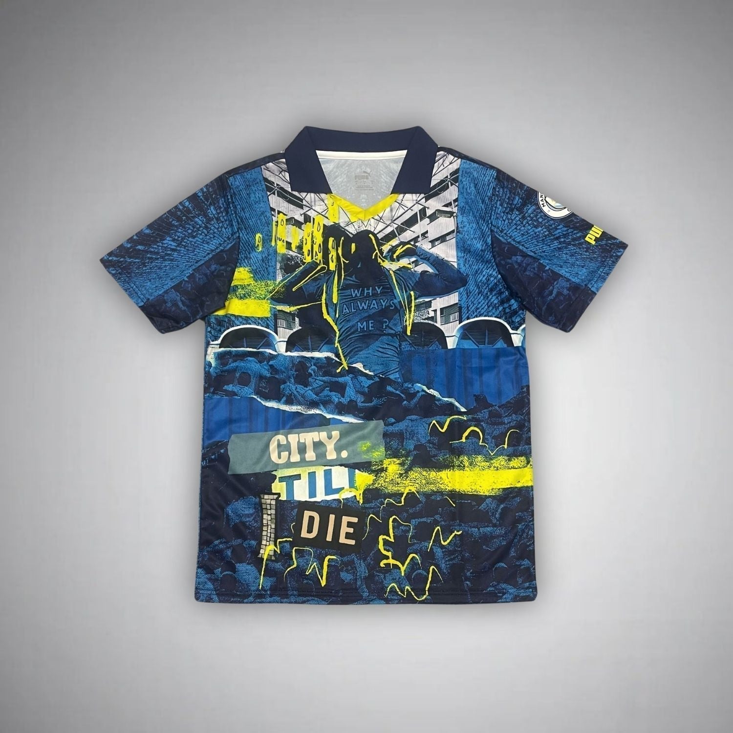 Manchester City "City Till I Die" Premium Kit from FootballPrestige.club - Premium Football Kits