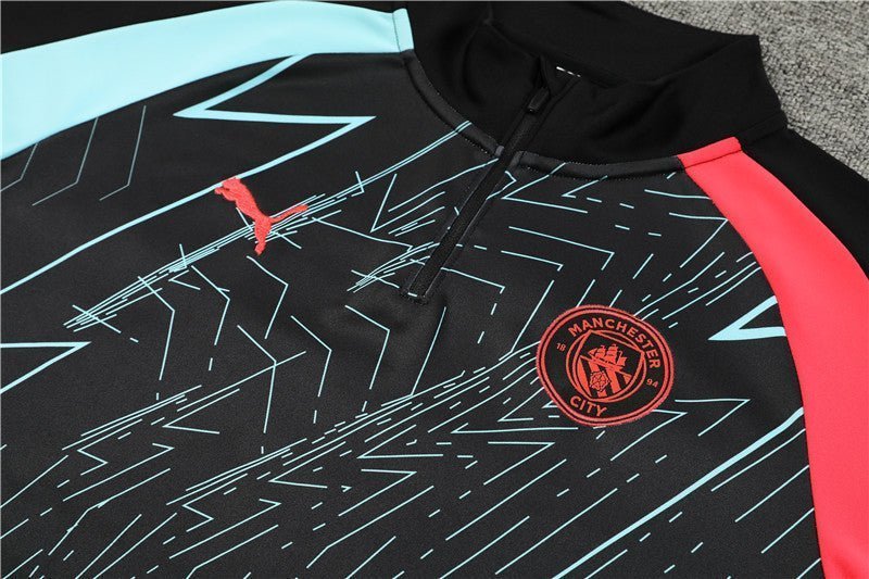 Manchester City "Lightning Sky" Premium Tracksuit from FootballPrestige.shop - Premium Concept kits