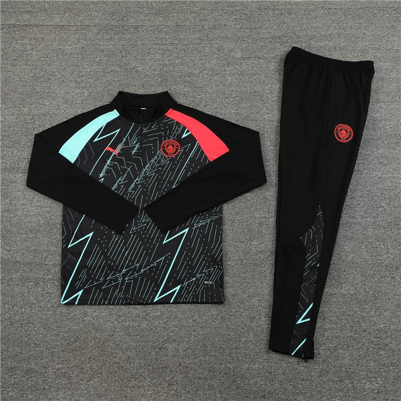 Manchester City "Lightning Sky" Premium Tracksuit from FootballPrestige.shop - Premium Concept kits
